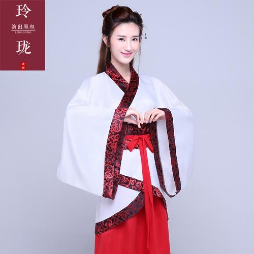 出租古代服装古装女汉服男女曲裾学生出租运动会服装毕业照服装